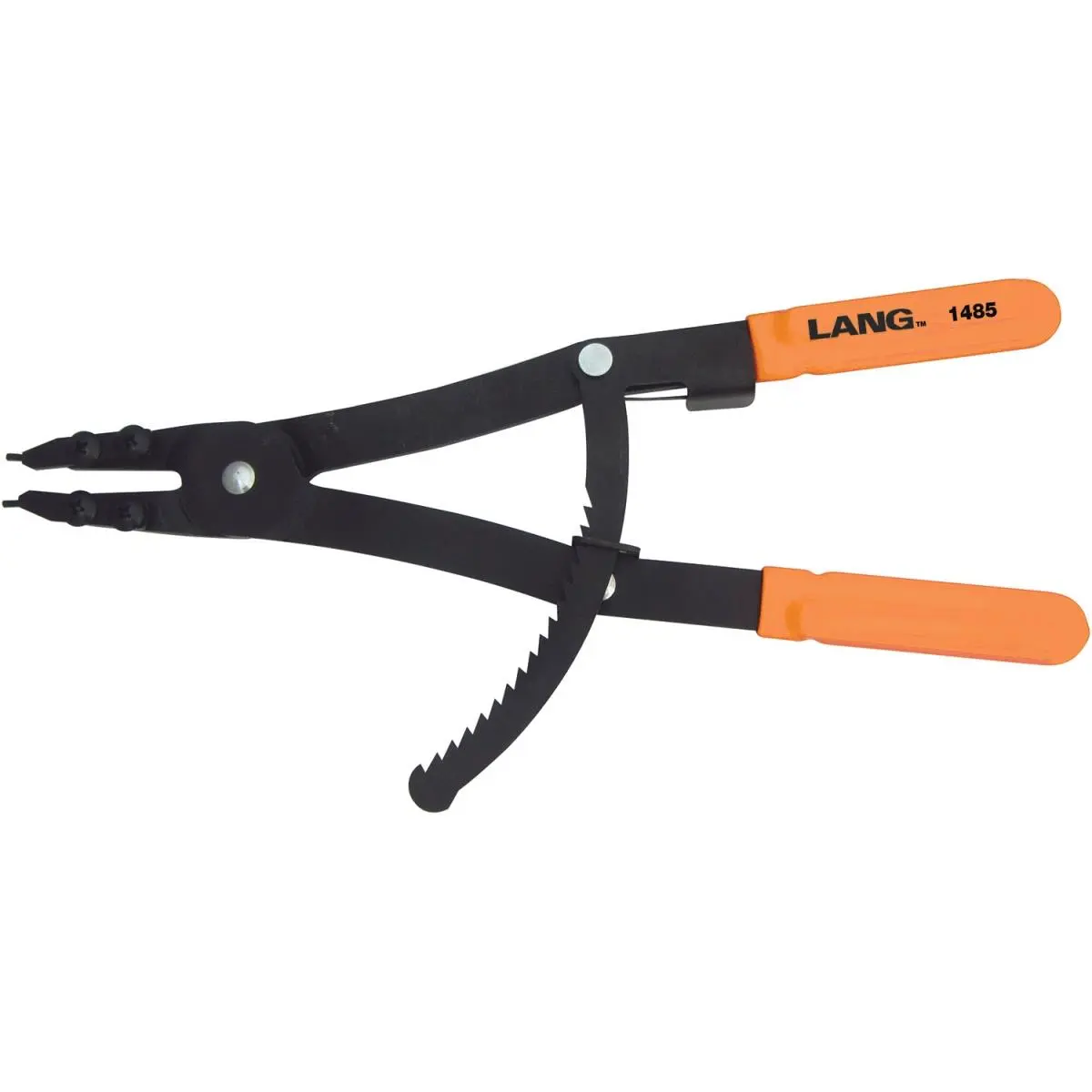 Lang LNG-1485 Internal Retaining Ring Plier with Interchangeable Tip, 2.2 lbs High-Quality Hand Tool for Home Needs, Dependable Hardware Accessory