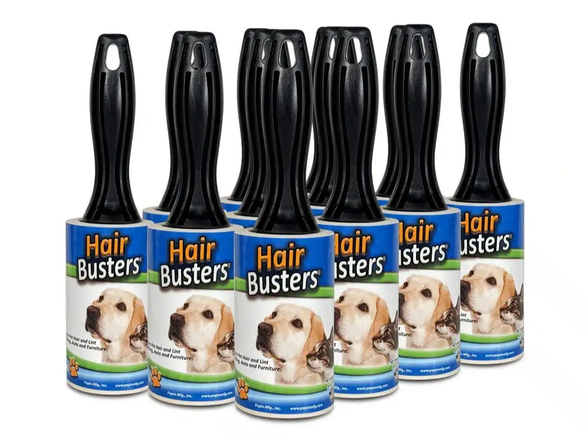 Hair Busters - 12 Rolls with 12 Handles
