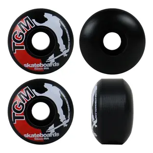 TGM Skateboard Wheels 52mm 99A Black