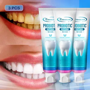 [Special Offer] Probiotic Whitening Toothpaste with Hydroxyapatite for Enamel Repair & 24-Hour Fresh Breath Ocean Mint Fragrance 4.23oz/120g TREEABLOOM