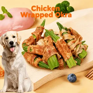 Chicken Wrapped Okra Healthy Pet Chew Treat 200g/400g