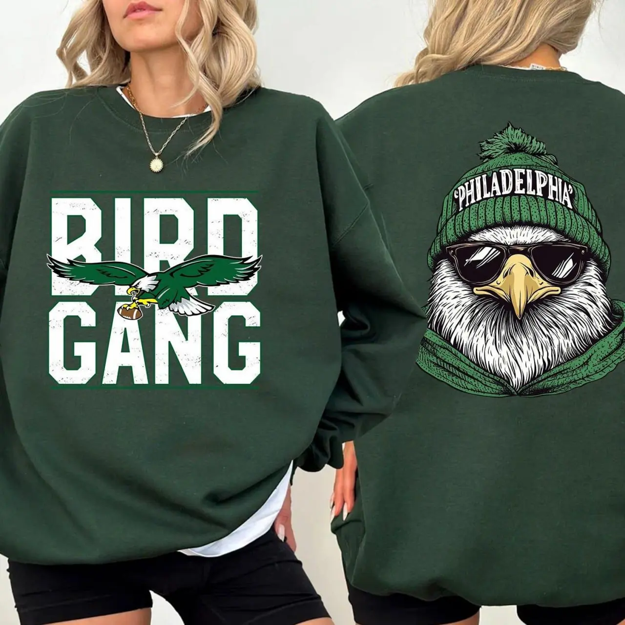 Philly Football Sweatshirt, Philly Eagles Crewneck Sweatshirt, Sundays Are for the Birds Sweatshirt, Bird Gang Shirt, Game Day Outfit