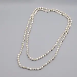 Elegant Freshwater Pearls Necklace - Timeless UniGender for Women & Men, Anniversary Valentine'S, Everyday & Party Necklace, Durable Freshwater Pearls Chain for Year-Round Wear - Symbol of Eternal Love & Commitment, Romanti, Christmas Eve, Christmas gifts