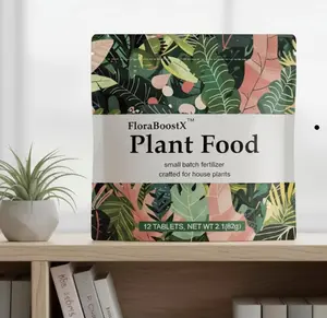 Houseplant Fertilizer & Indoor Plant Food | Self-Dissolving Tablets | Make Feeding Your Plants a Breeze | Instant Plant Food (12 Tablets)