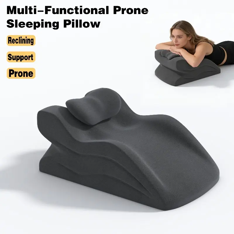 Neck Pillows Memory Foam Bed Care Pillow - Positioning Support for Elderly Care, Comfortable Back & Neck Rest for Daily Relaxation, Suitable for Hospital Beds or Home Care, Ergonomic Acupressure Design with Soft Non-Collapsing Filling for Long-Term Use