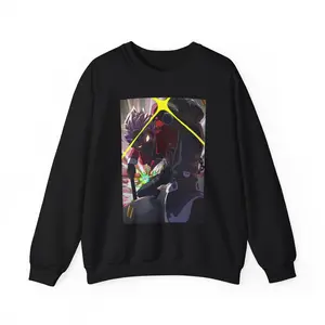 ZZZ Art Print Sweatshirt, Billy Kid Print Crewneck Jumper, Abstract Sweatshirt, Minimalist Art Sweater, Unisex Graphic Pullover