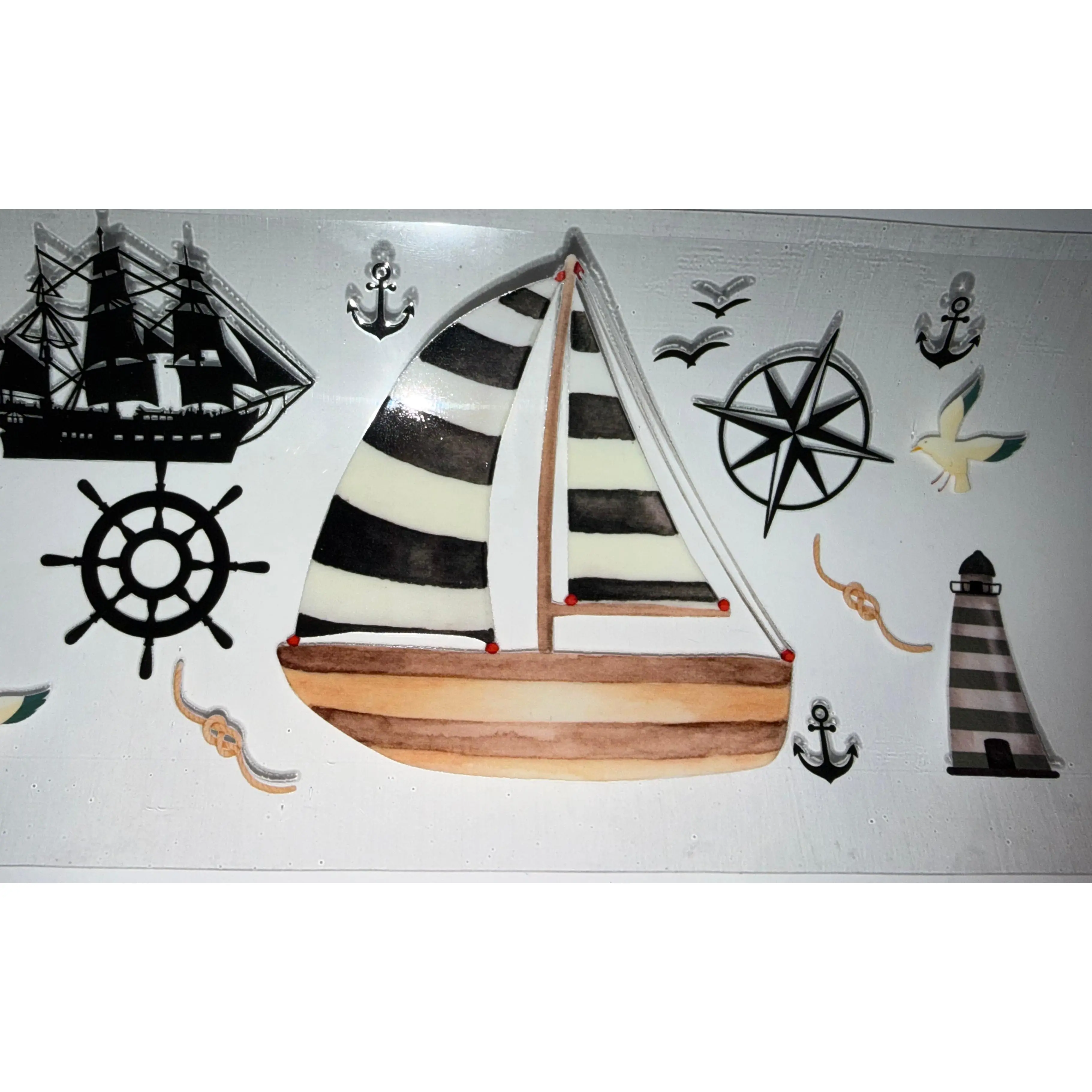 Nautical UVDTF wrap