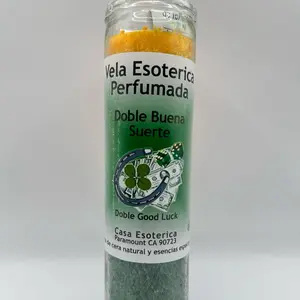 Veladora DOBLE BUENA SUERTE - Espiritual Candle