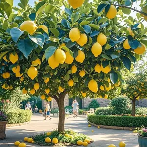 Lemon Tree Seeds (40+pcs) – Grow Your Own Fresh Lemons with High-Quality Seeds for Home Gardens