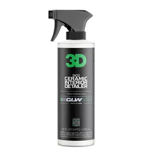 3D SiO2 Interior Detailer, GLW Series | Ultimate Deep Cleaning | Ultra Ceramic Protectant |Safe on Leather, Vinyl, Plastic & More | Removes Dust, Dirt, Grease | DIY Car Detailing