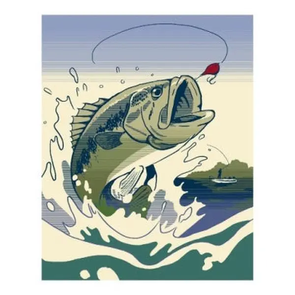 Pendleton Big Bass Napped Custom Blanket