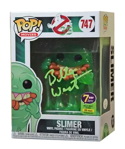 Funko Pop Slimer Signed Billy West #747