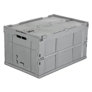Collapsible Plastic Storage Crate