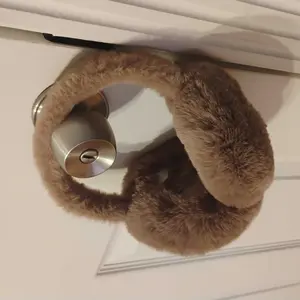 Winter Foldable Ear Warmer, Ear Protectors, Thick Soft Fleece Material, Random Color, Suitable for Commuting, Cycling, Skiing, Outdoor Activities