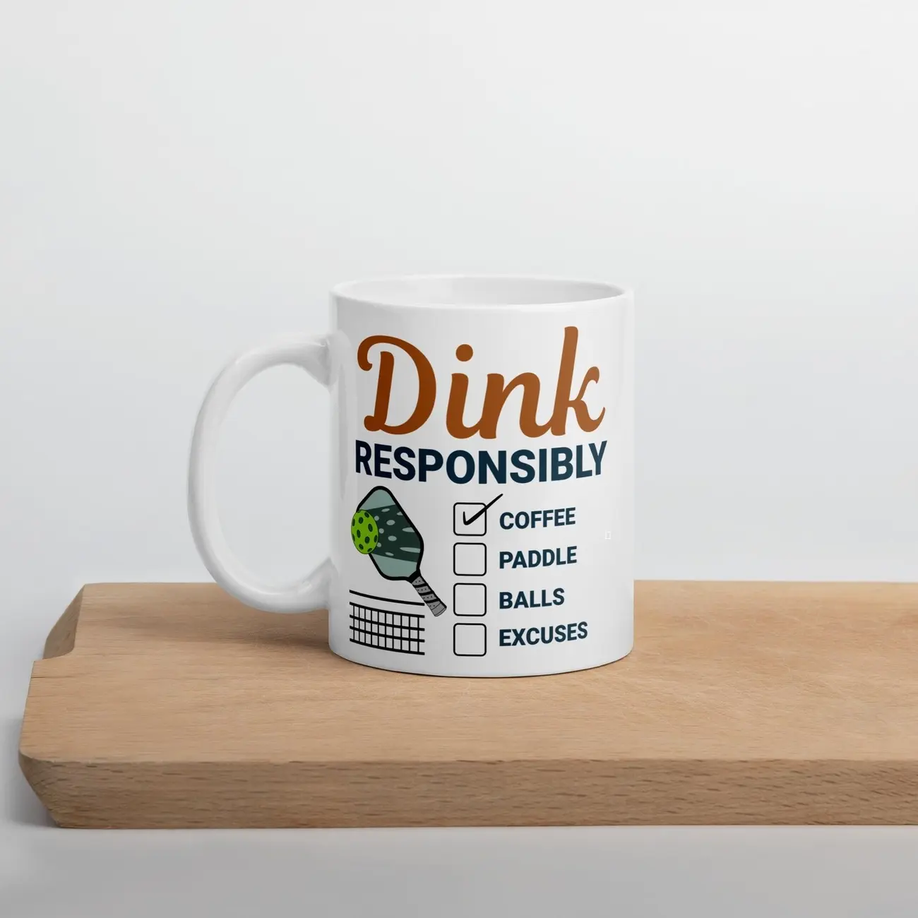 Pickleball Coffee Cup – Funny Pickleball Gift – Dishwasher & Microwave Safe – Pickleball Lover Mug - sports mug, Tennis Coffee Mug RWU