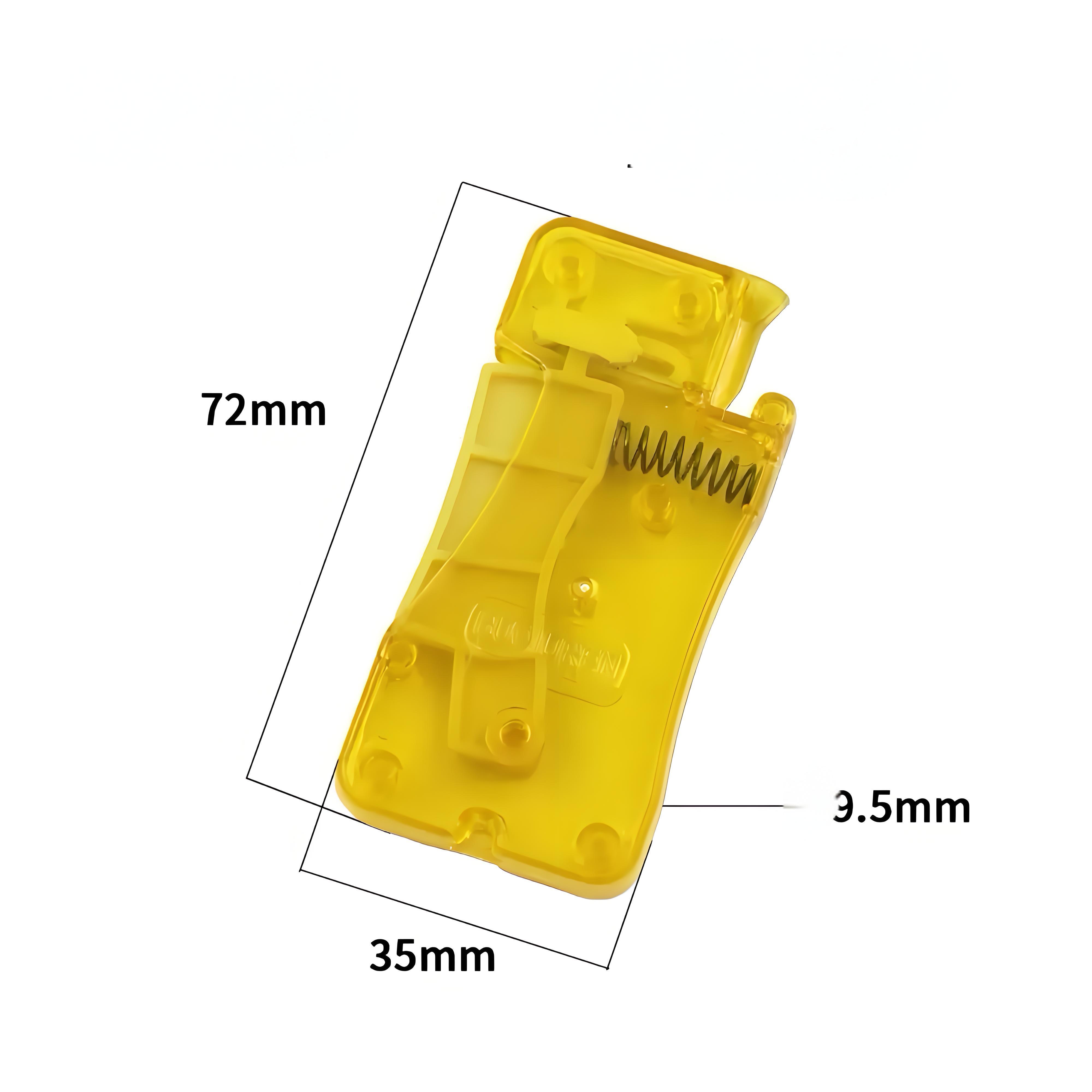 Lemon yellow automatic needle threading device for DIY handmade sewing and household handicrafts
