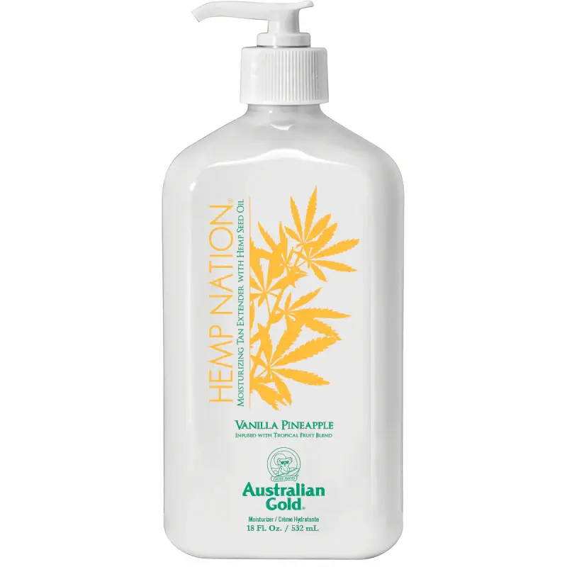 Australian Gold Hemp Nation Vanilla Pineapple Tan Extender 18.0 oz