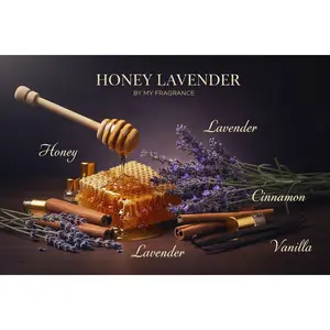Honey Lavender - A warm, sweet.