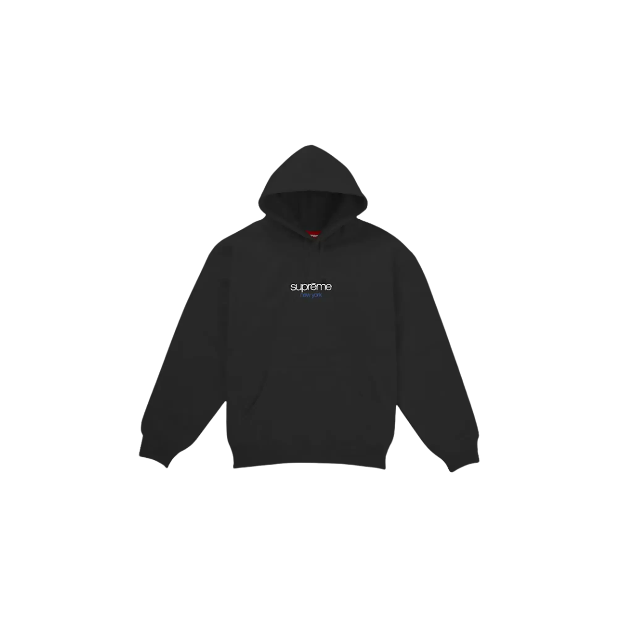 Classic Logo New York Shop Hooded Sweatshirt "Black" SU26353