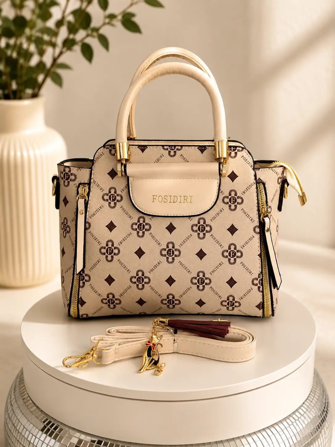 Luxury Monogram Handbag Luxury Monogram Handbag
