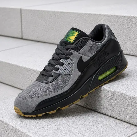 Nike Air Max 90 Smoke Grey Black IQ0580-084 Men's Fashion Sneaker New