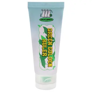 CHASIN' RABBITS Green Golden Ruler Cream | Vegan Intensive Moisturizing and Nourishing Face and Neck Moisturizer with Green Tea Extract and Probiotics | 75mL/2.53 fl. oz.