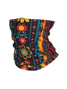 BIIHUDU Pakistani Truck Design Bandana Scarf Thin MultiUse Neck Wrap Headband with Truck Patterns Cultural Accessory for Festivals Outdoor Casual Wear Soft Cover for oneSizeFitsAll Neck