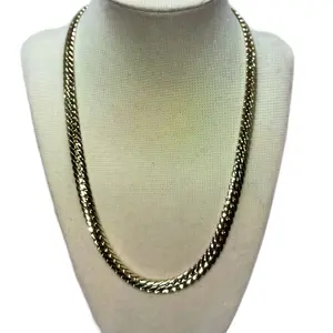 High Quality Chain and Bracelet Set - Gold Plated 14