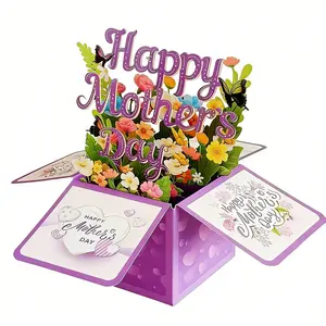 3D Pop-Up Greeting Card for Mother'S Day, Complete with an Envelope, Perfect As a Gift for Mom