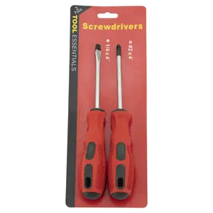 WorldWide Sales Online 2pc Screwdriver Set 4" Length #2 Phillips & 1/4" Slotted Head – import_2021_10_29_212114, Screwdr