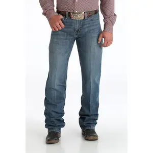 Cinch Men's Relaxed Fit Grant Medium Stonewash Jean