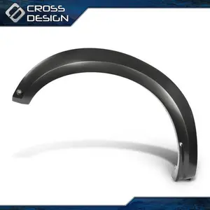 CROSSDESIGN Front Left Side Fender Flares Moulding Wheel Trim Fits Ford F-150 Raptor 17-20