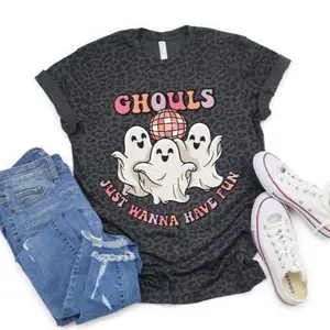 Ghouls soft style tee Crew Neck Cotton