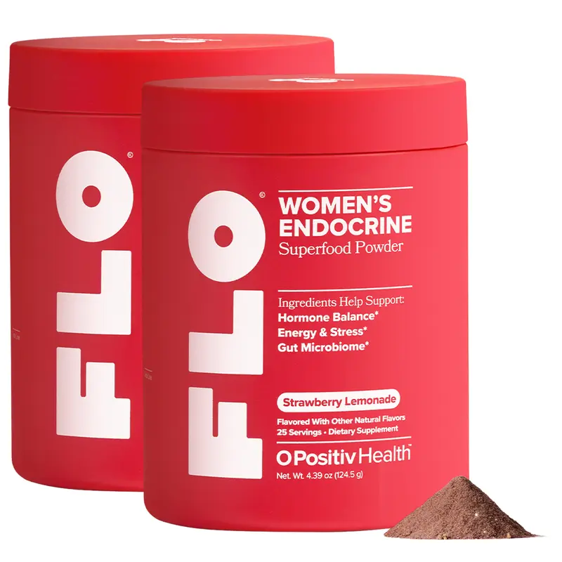 FLO Women’s Endocrine Superfood Powder - 2 Bottle by O Positiv