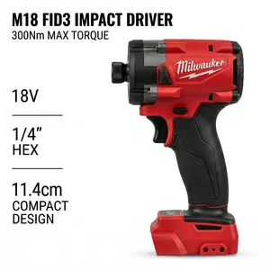 Milwaukee FID3 M18 Impact Driver for Auto Repair