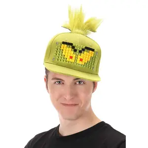 The Grinch Bricky Blocks Build-On Snapback Hat Kit