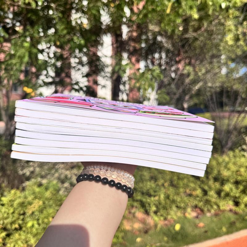 4-Piece or 8-Piece Themed Coloring Books Set, High-Quality Cute Art Books with Various Patterns, Perfect for Daily Relaxation and Holiday Gifts