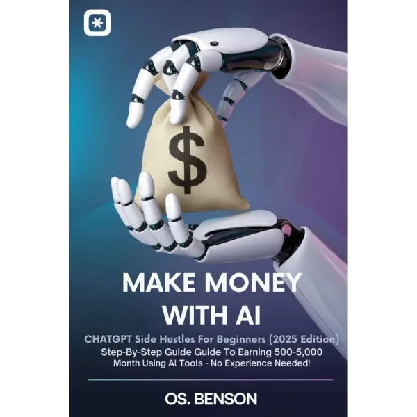 Make Money with AI: ChatGPT Side Hustles for Beginners (2025 Edition): Step-by-Step Guide to Earning 500−5,000/Month Using AI Tools – No Experience Needed! Paperback – March 27, 2025