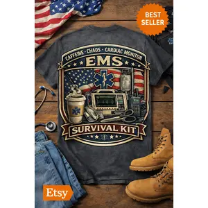 EMS Survival Tee — Funny Paramedic EMT Humor Gift