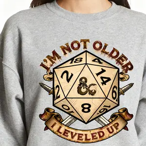 Dungeons & Dragons Birthday Level Up T-Shirt, unisex shirt hoodie