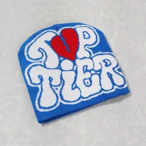 Blue Top Tier Hat - Classic Design with Curved Brim and Round Shape, Ideal for Casual Wear