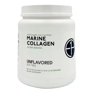 E1P Wild Caught Marine Collagen Peptides Powder 440grams (40 Servings) Unflavored, MSC-Certified, Non-GMO, Third-Party Lab Tested