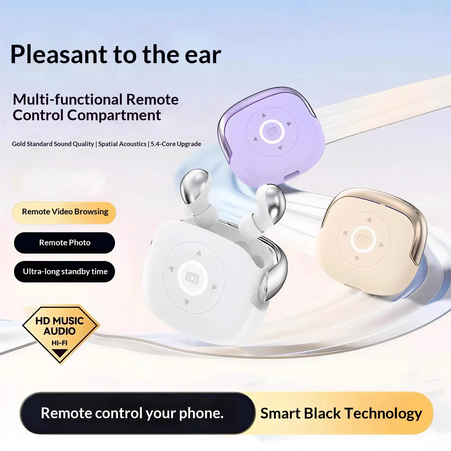 [New] Mini Q62 TWS Wireless Sleep Earbuds Headset - Bluetooth 6.0 In-Ear Earphones with Noise Cancellation, Bluetooth Remote Control, Comfortable Fit, Charging Cable, High-Quality Audio, Sleep Aid for Side Sleepers