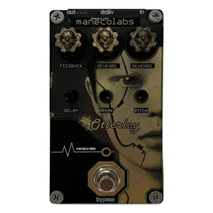 Maneco Labs Otterley Reverb Pedal *USA Small Business*