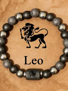 Zodiac Stone Beaded Bracelet, Stackable Bracelets, Stacking Jewelry, Natural Stone Jewelry for Couples & Friends, Birthday Gift for Men & Women, Christmas, Teacher's Day, Mother's Day, Father's Day