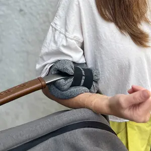 Cozy-Carry Car Seat Handle Cushion: Ergonomic & Washable for Mom's Comfort: Easy to Use: Patent-Pending