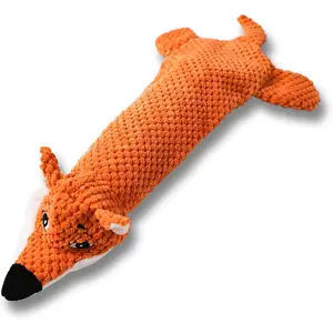 Toys, Squeaky Plush No Stuffing Crinkle   for Small Medium Large Dogs, Interactive Puppy  Water Bottle