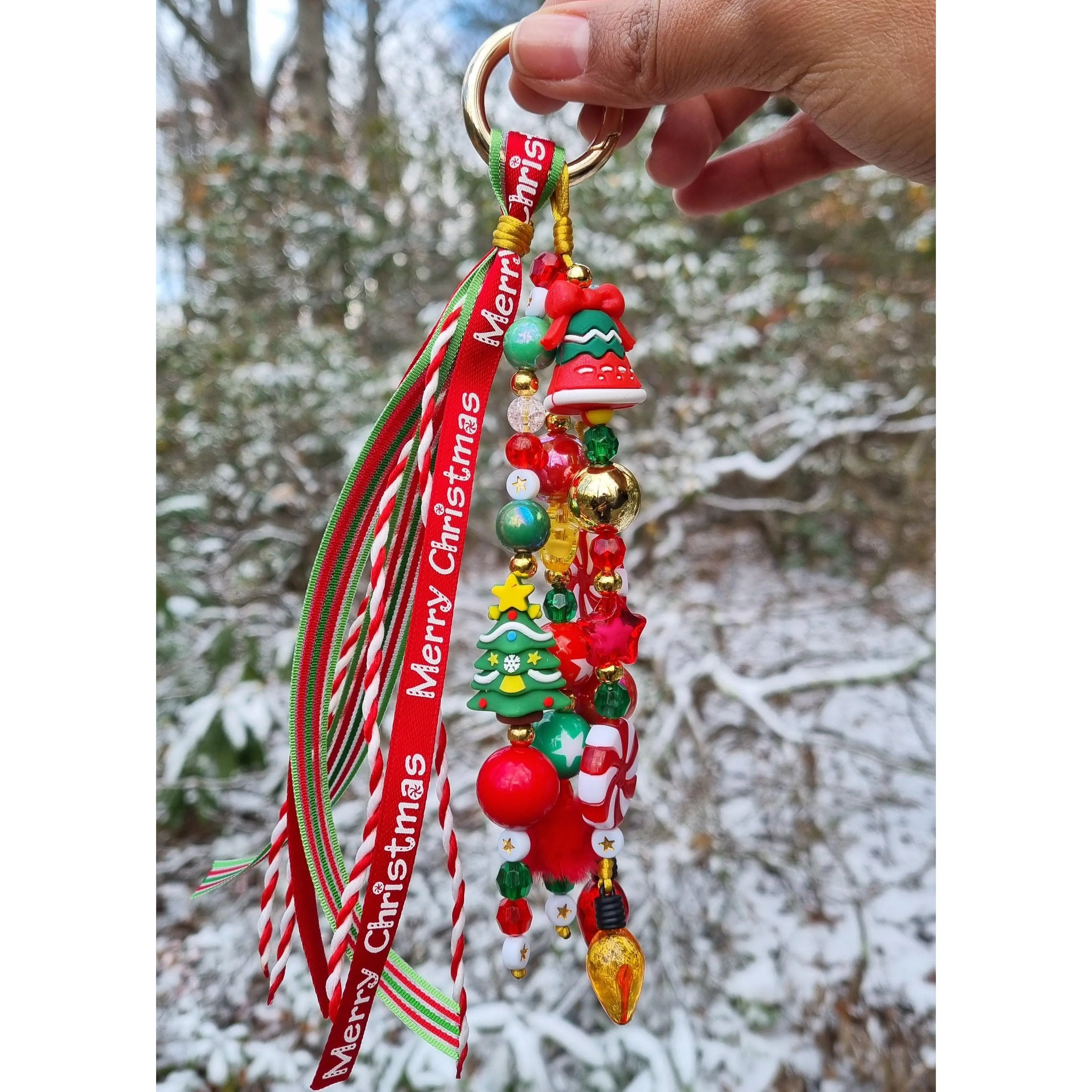 Christmas Bag Charm 🎄