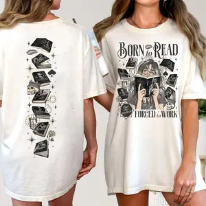 Chaotic Book T-Shirt, Born To Read Forced To Work Sweatshirt, The LORDS Series Hoodie, Dark Romance Crewneck, Shantel Tessier Sweater, Smut Books Merch