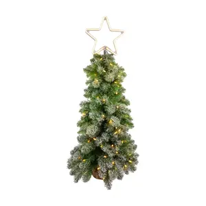 Fraser Hill Farm 3-Ft. Pre-Lit Artificial Christmas Tree